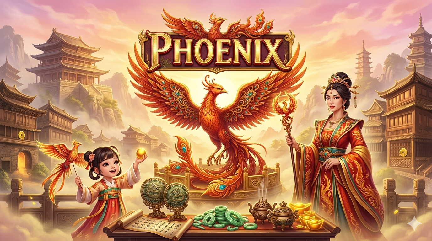 Phoenix: Slot Online Bertema Burung Legendaris dari Red Tiger