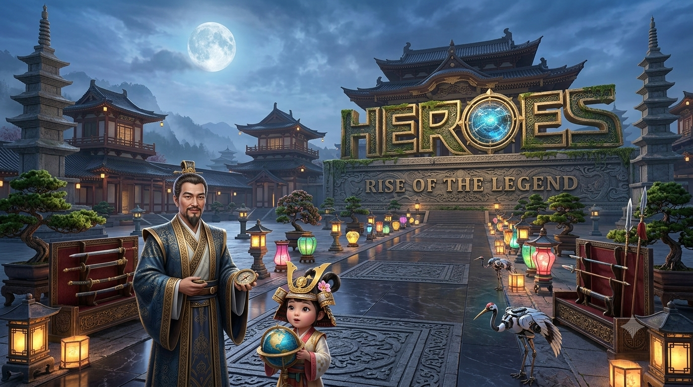 Heroes: Rise of the Legend – Para Pahlawan di Slot Spadegaming
