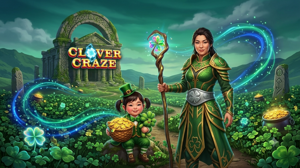 Clover Craze: Slot Keberuntungan Irlandia dengan Red Tiger