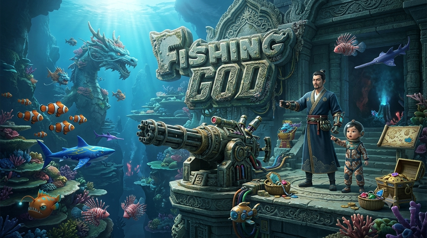 Fishing God: Menembak Ikan dan Harta Karun di Spadegaming