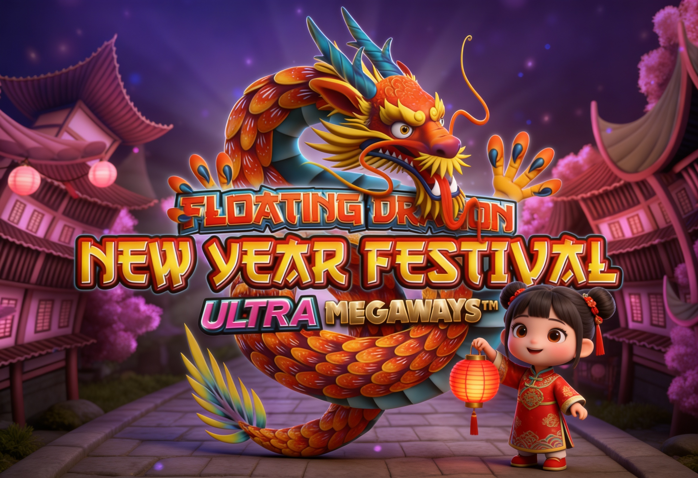 Floating New Year Dragon Festival: Ultra Megaways Hold & Spin