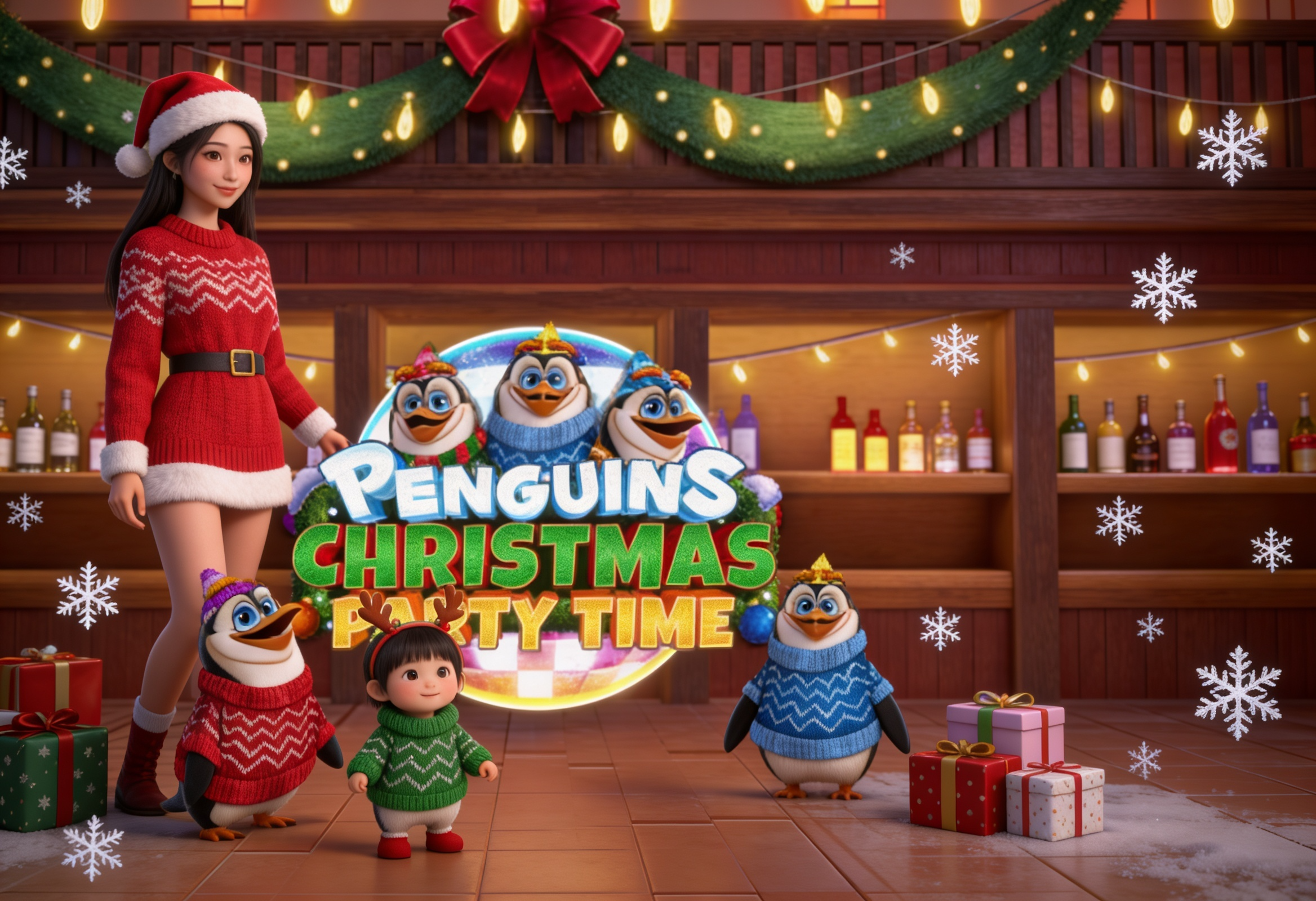 Penguins Christmas Party Time: Musim Dingin dari Pragmatic Play