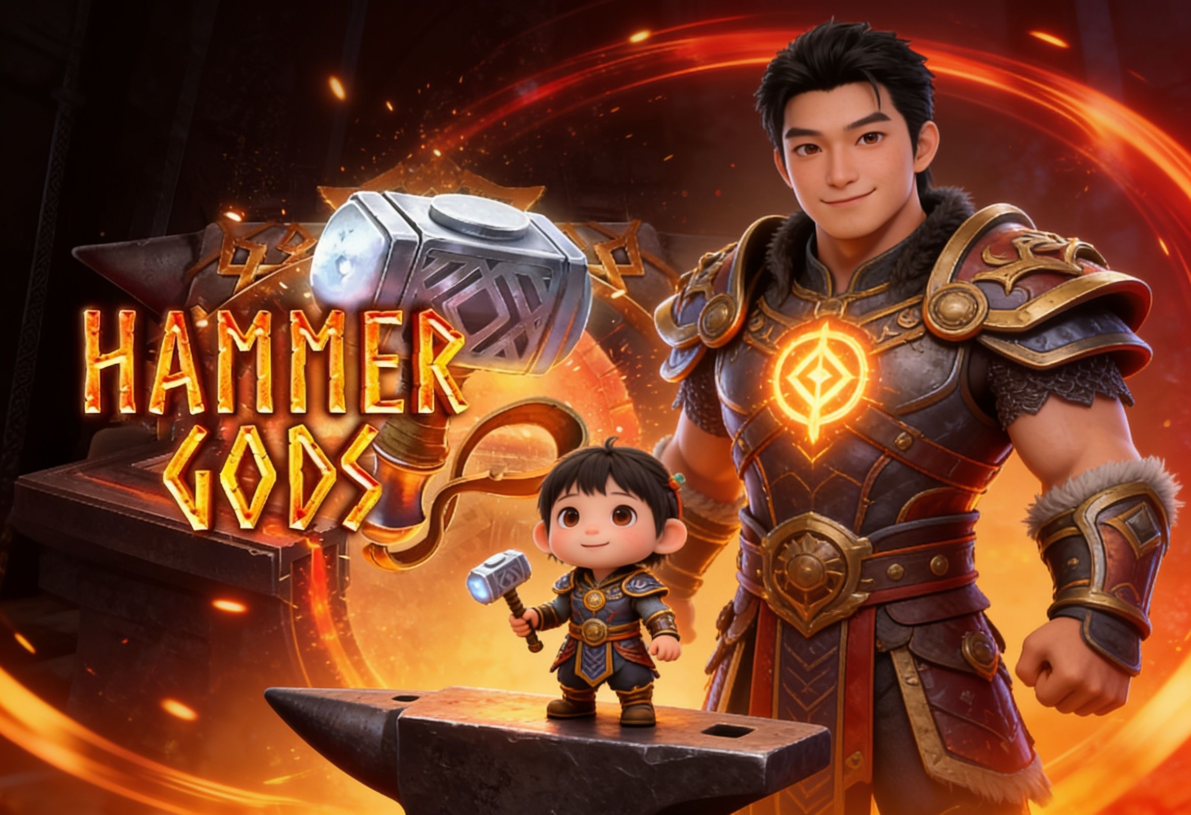 Game Slot Online Hammer Gods di Red Tiger