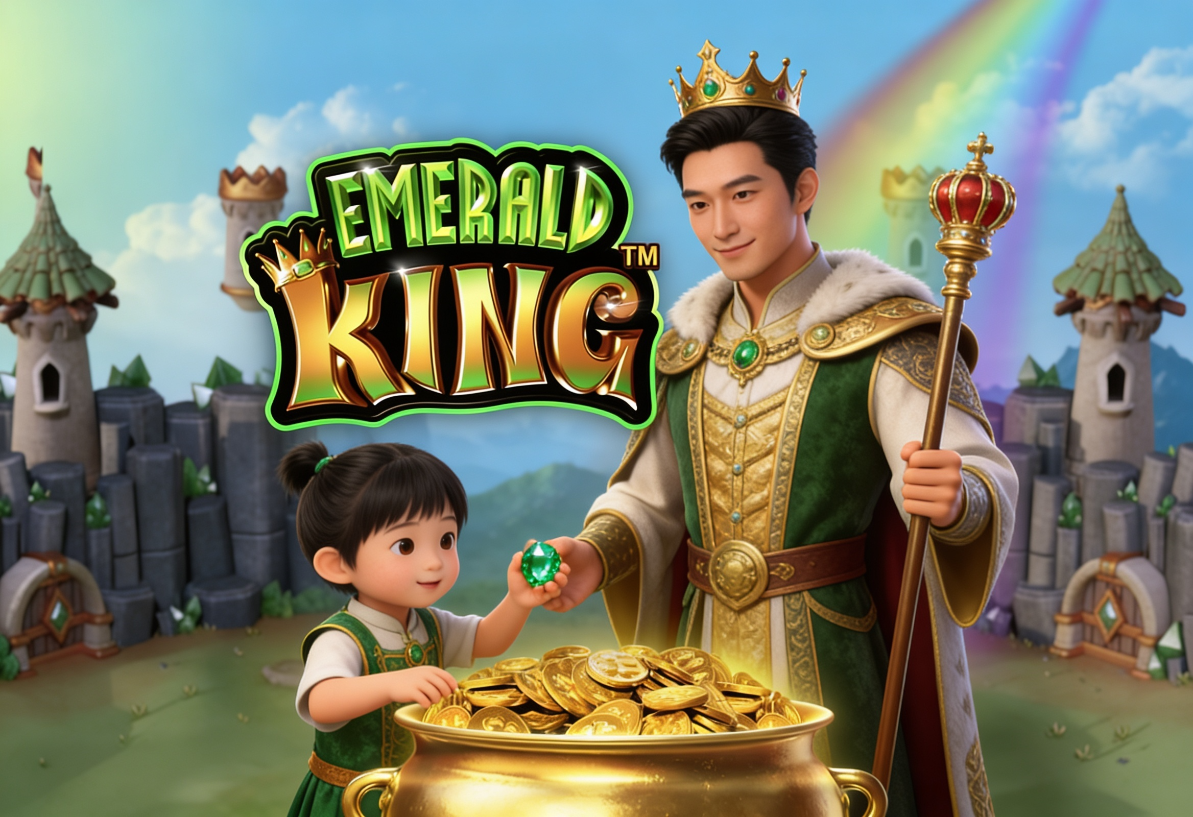 Emerald King: Tahta dan Harta Karun Permata dari Pragmatic Play