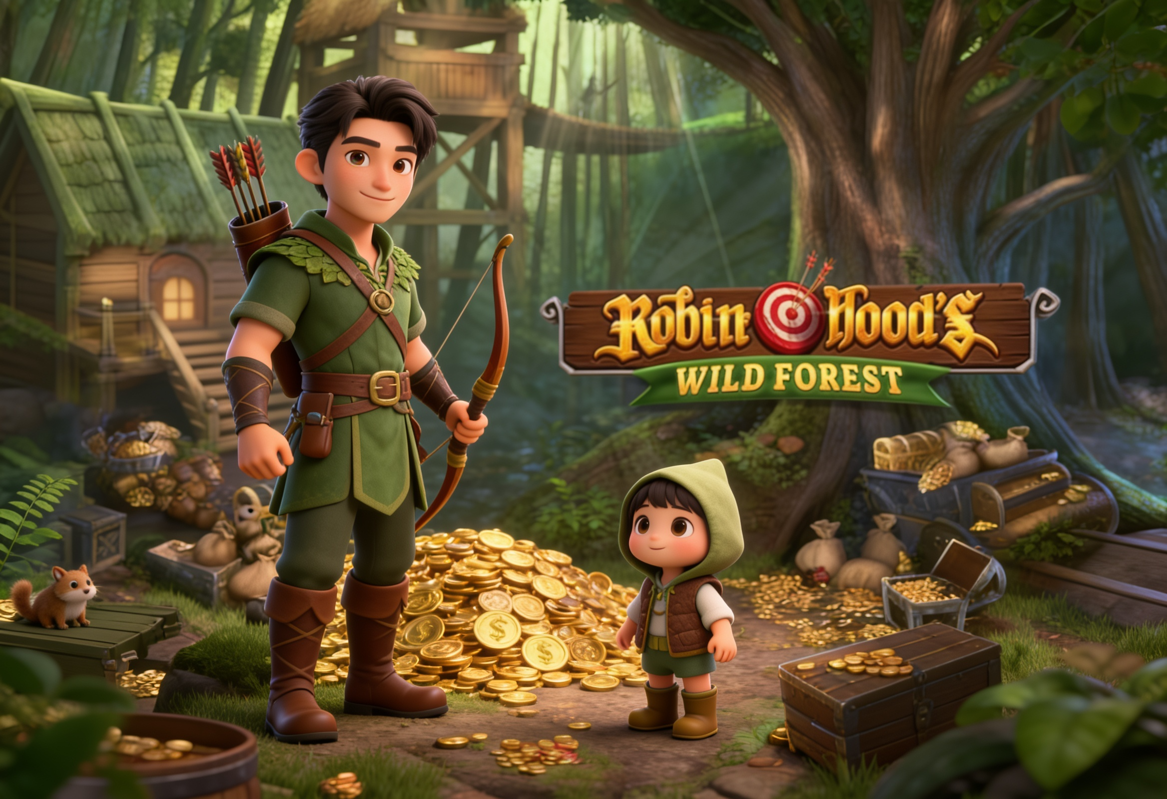 Robin Hood’s Wild Forest: Legendaris di Hutan dari Red Tiger