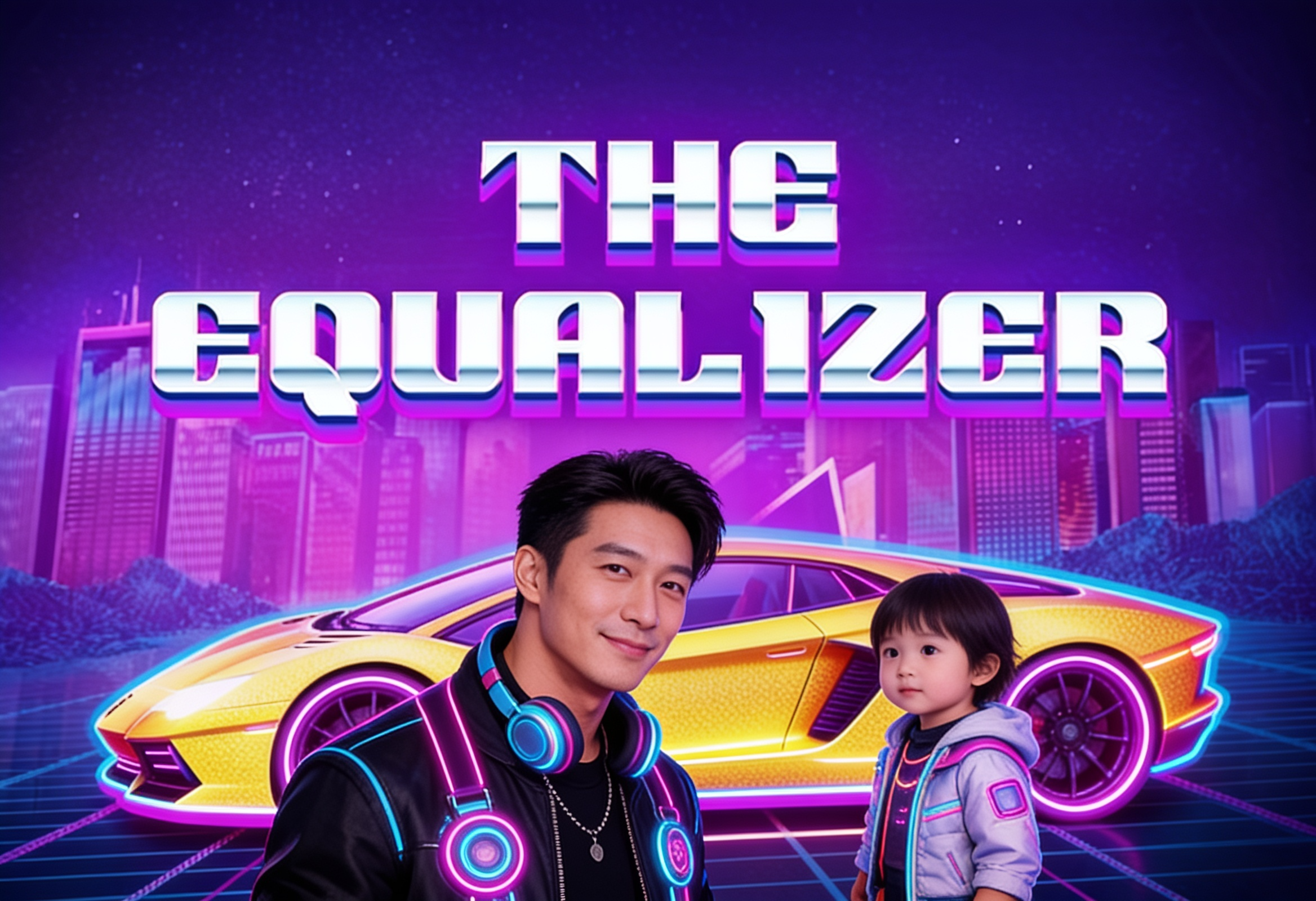 The Equalizer: Bertema Musik Retro Futuristik dari Red Tiger
