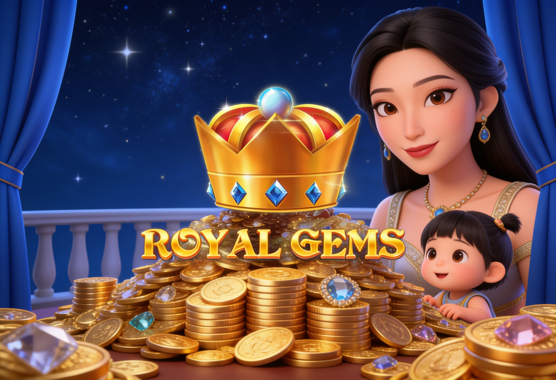 Royal Gems: Kerajaan Permata dan Kemenangan dari Red Tiger
