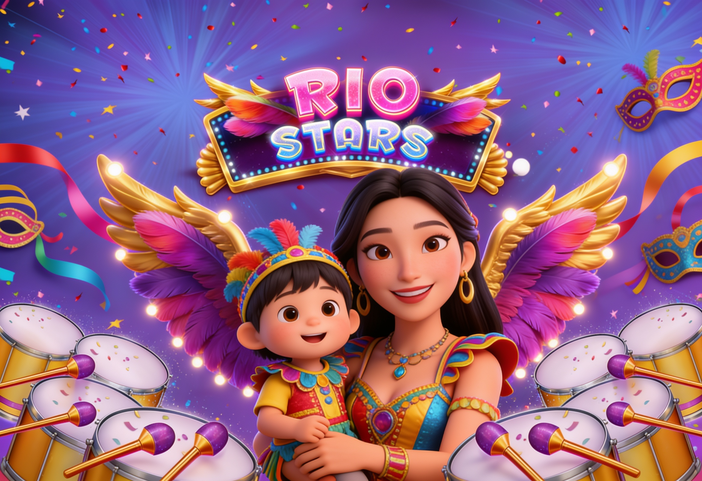 Rio Stars: Bertema Karnaval Brasil Penuh Warna dari Red Tiger
