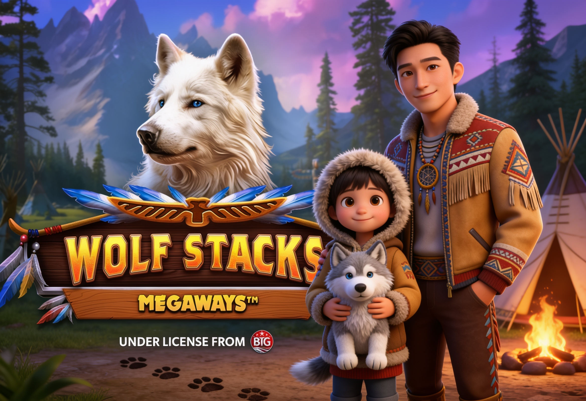 Wolf Stacks Megaways: Petualangan Alam Liar dengan Red Tiger