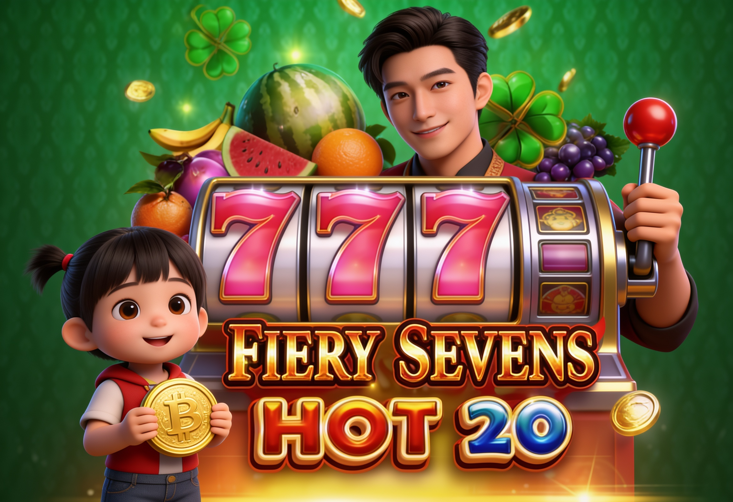 Fiery Sevens Hot 20 – Slot Klasik Modern dari Spadegaming