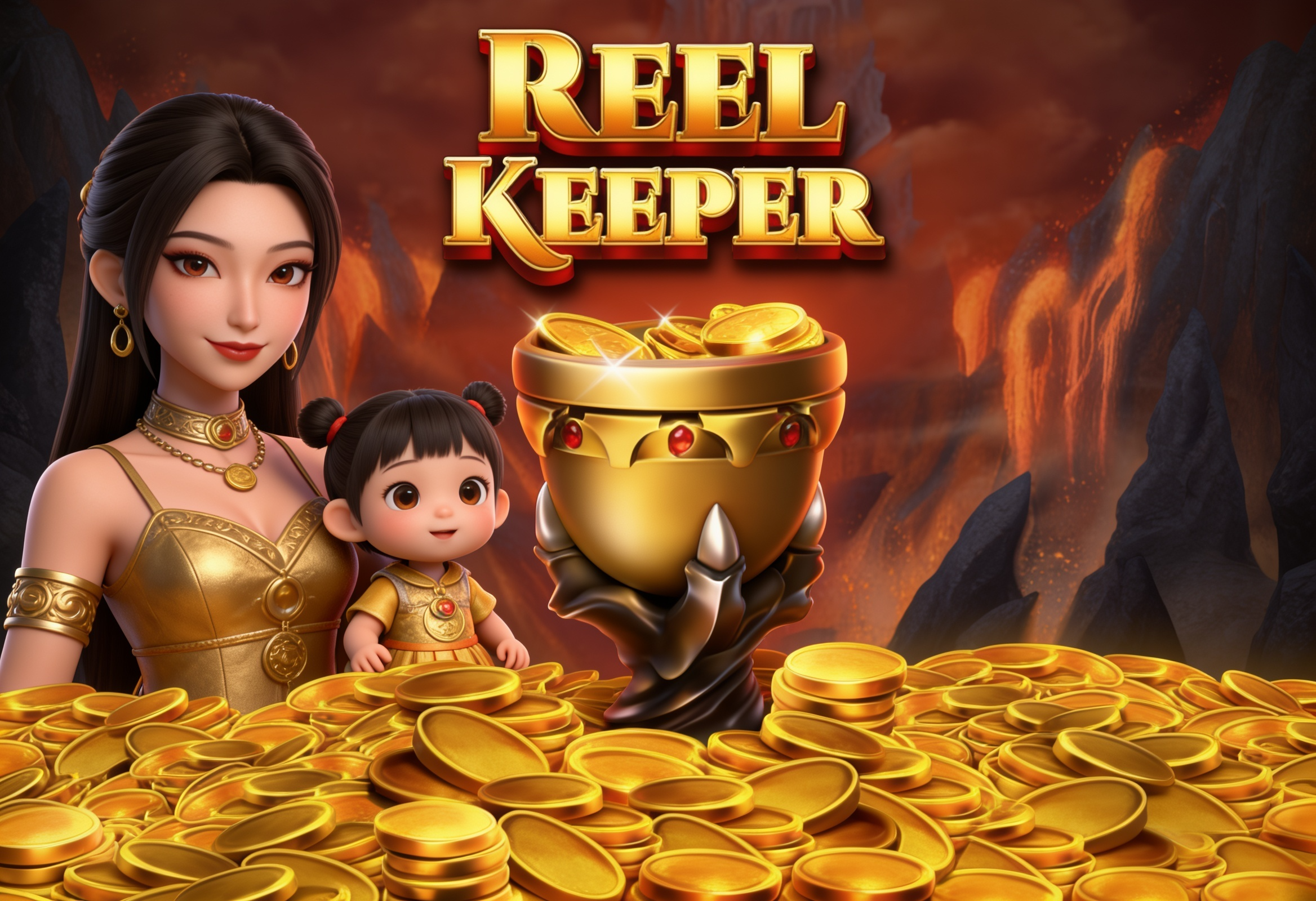 Reel Keeper: Bertema Fantasi dan Penjaga Ajaib dari Red Tiger