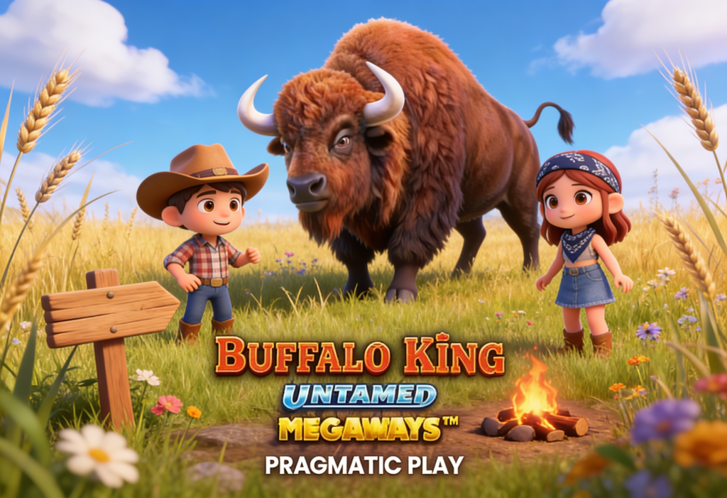Buffalo King Untamed Megaways: Kerbo Liar di Dataran Tinggi