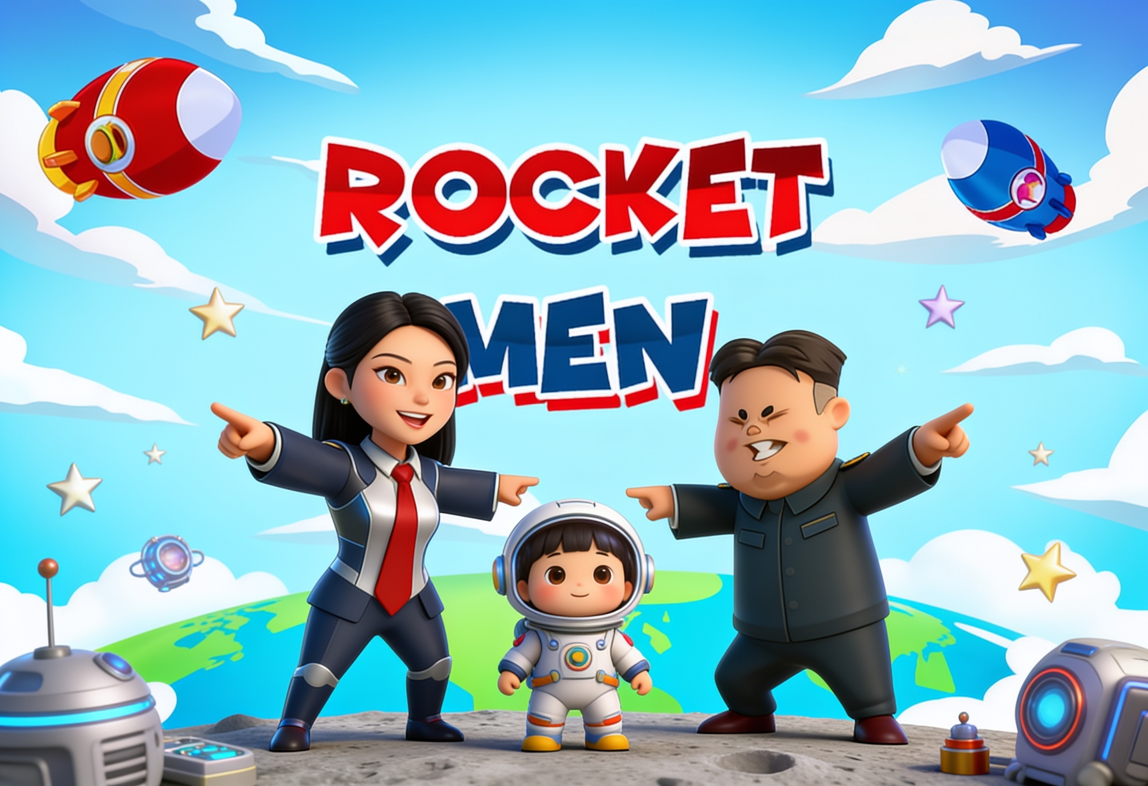Rocket Man: Petualangan Luar Angkasa dan Kosmik di Red Tiger