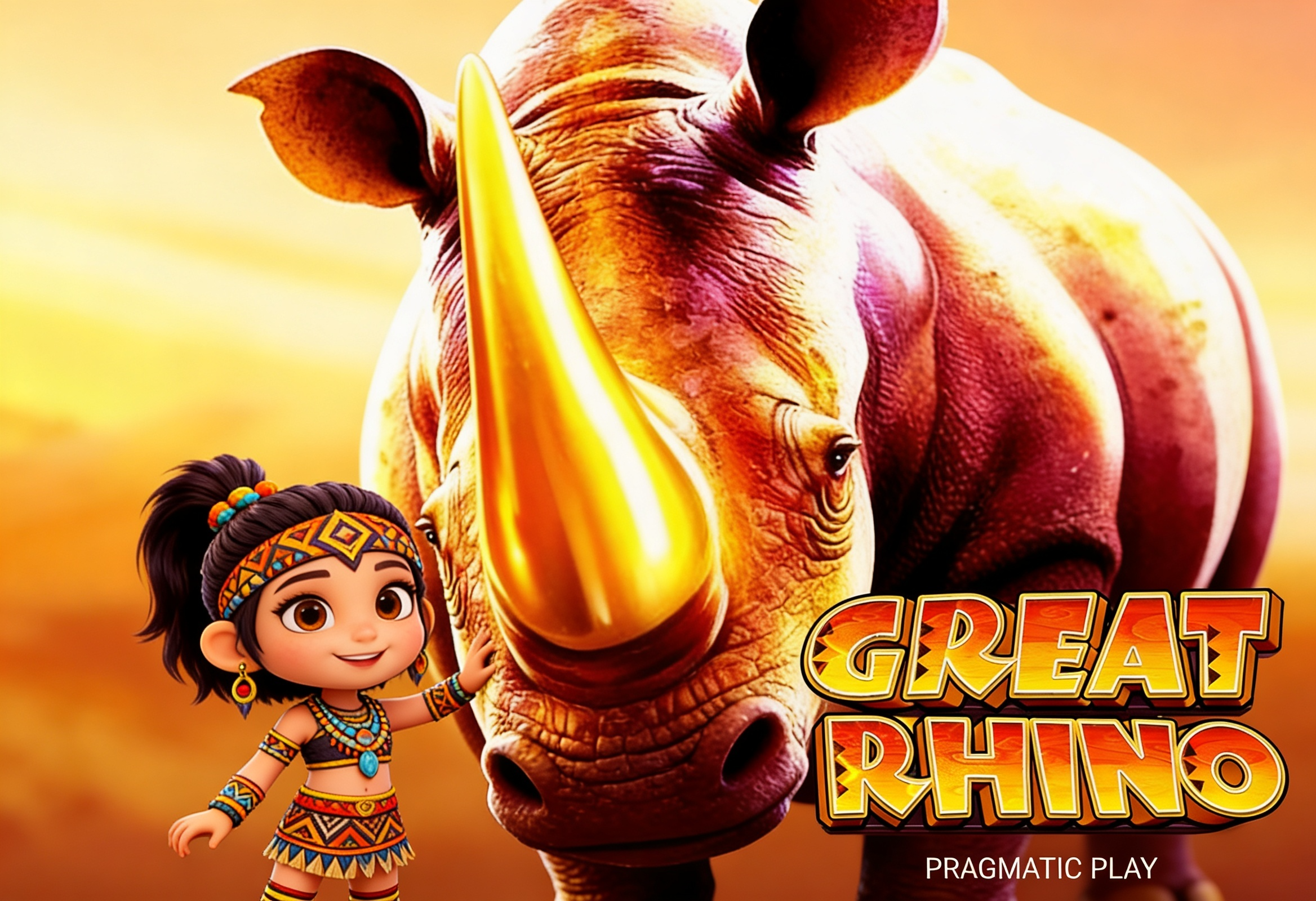 Great Rhino: Klasik Savana Afrika dengan Fitur Super Respin