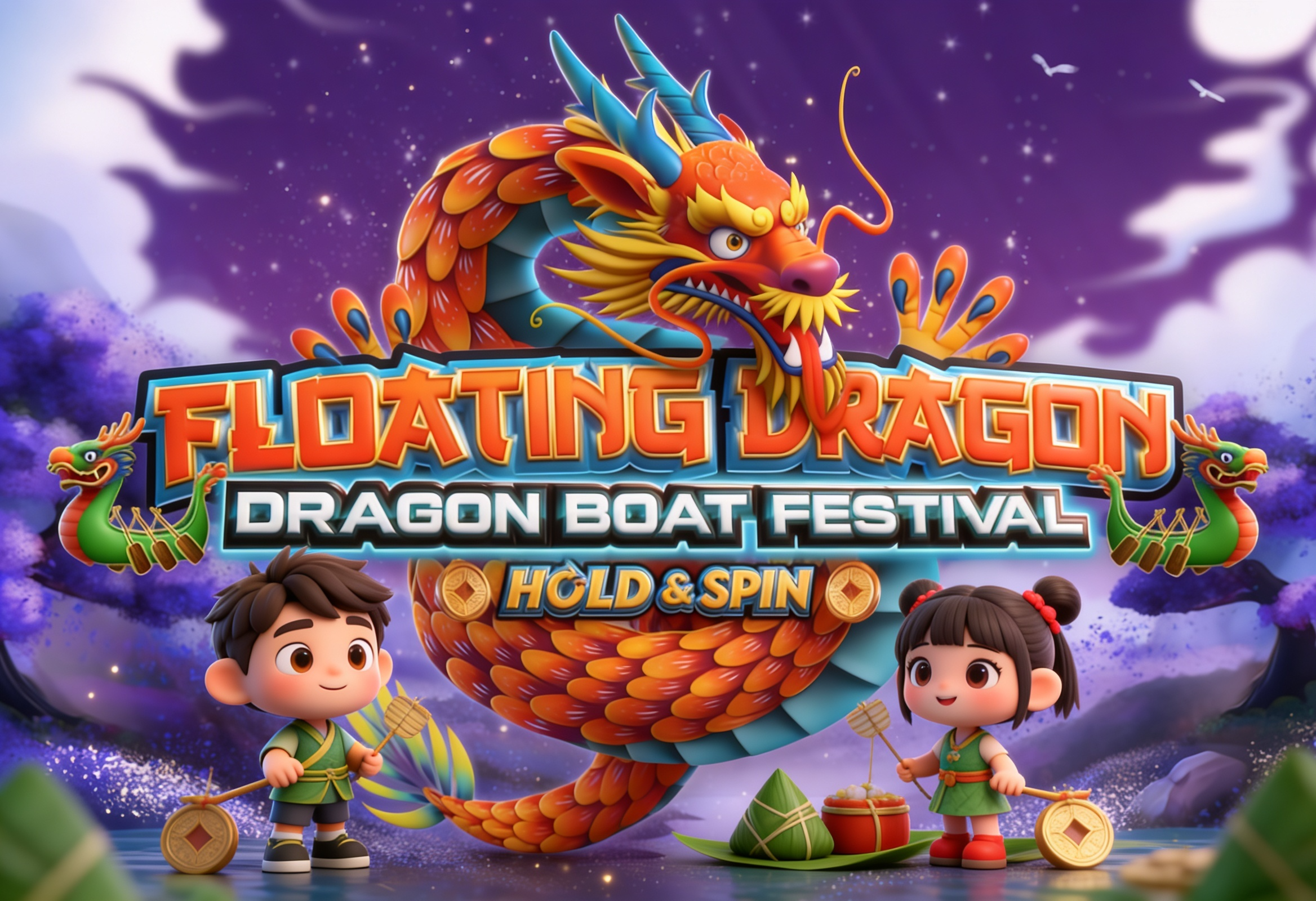 Floating Dragon – Dragon Boat Festival Hold & Spin Pragmatic play