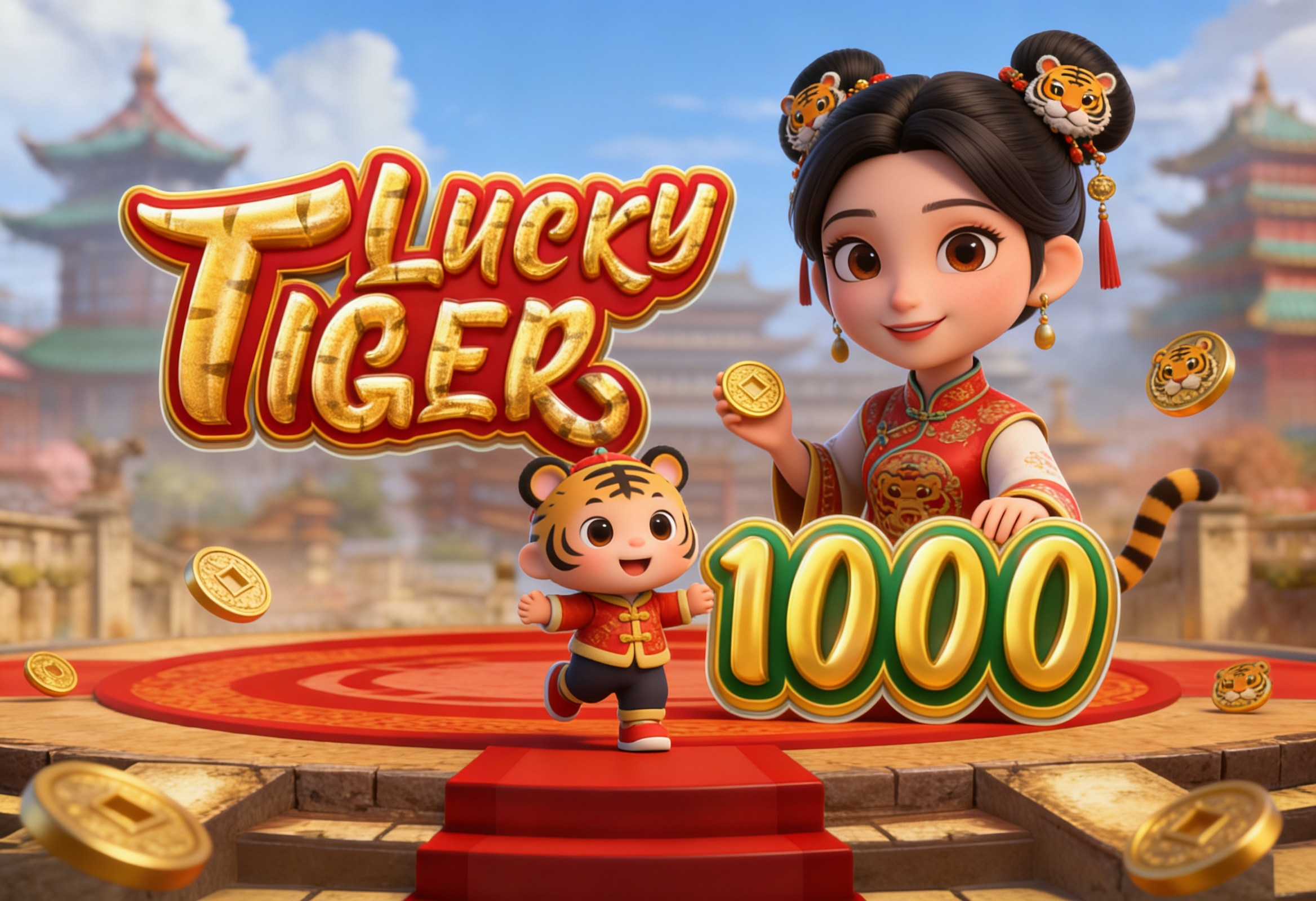 Lucky Tiger 1000: Kekuatan Harimau Emas dan Kemenangan