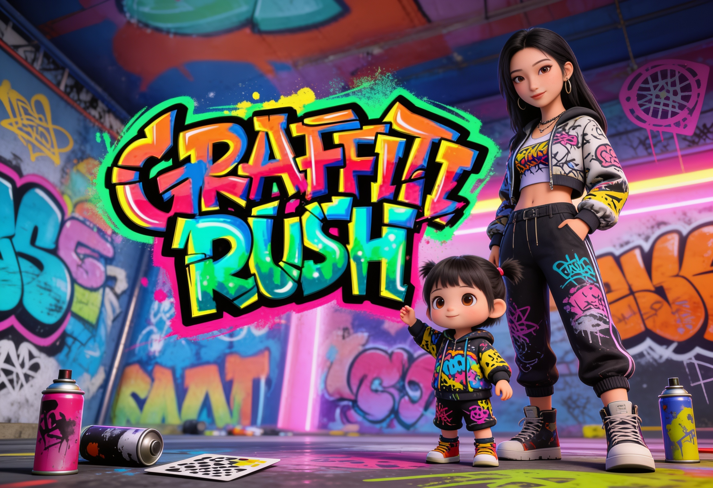Graffiti Rush: Warna dan Adrenalin di Jalanan Kota dari PG Soft
