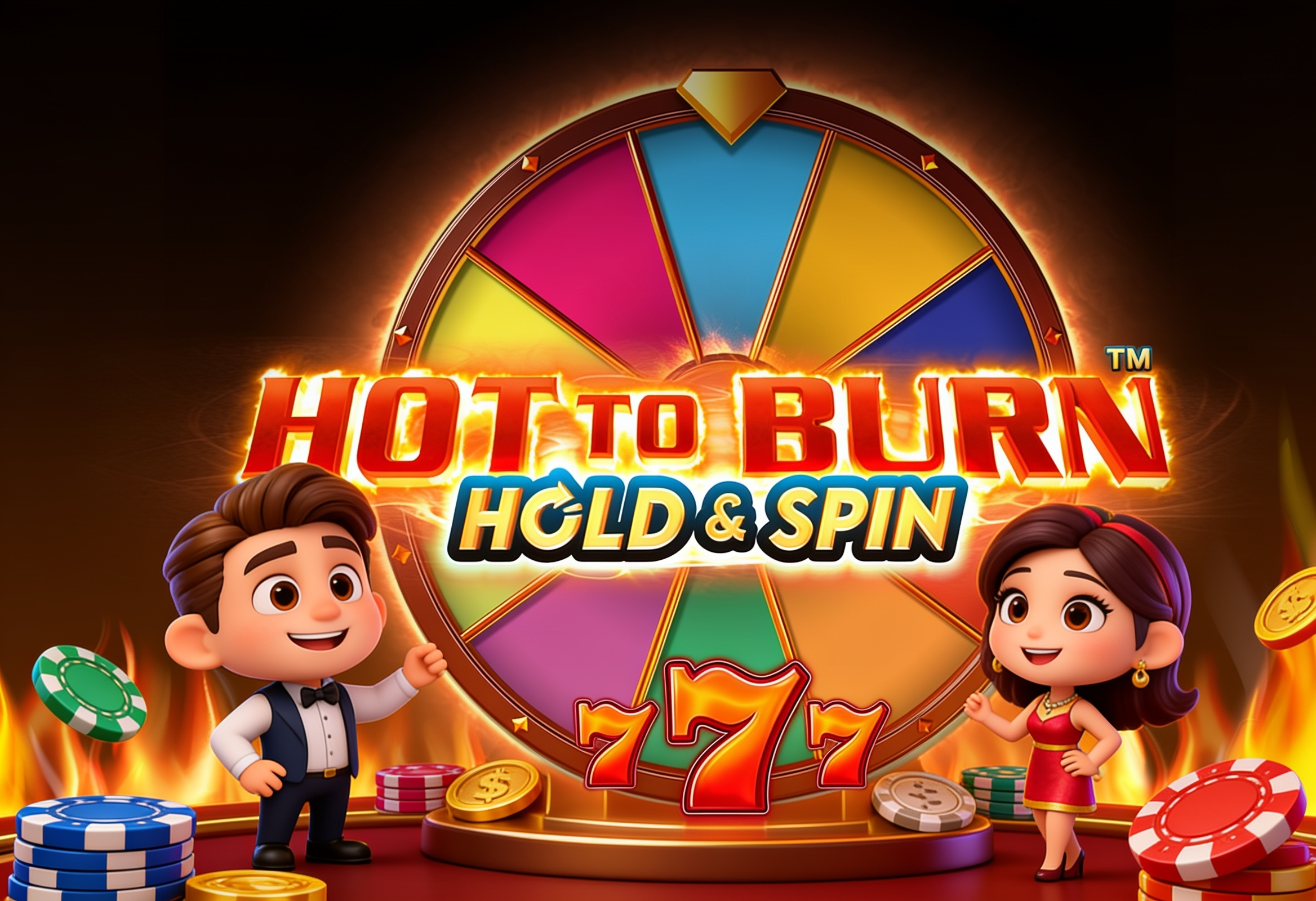 Hot To Burn Hold & Spin: Sensasi Klasik Buah dari Pragmatic Play