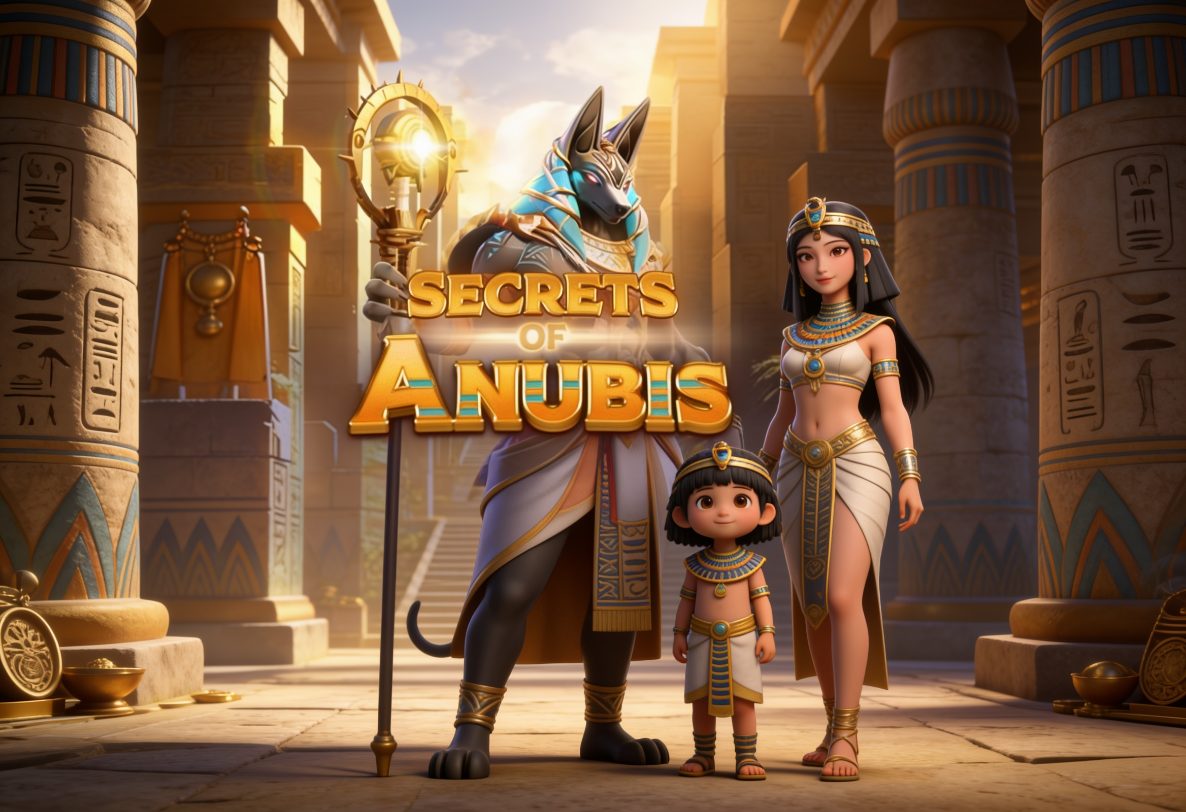 Tema Mesir Kuno: Secrets of Anubis Slot Online di Spadegaming