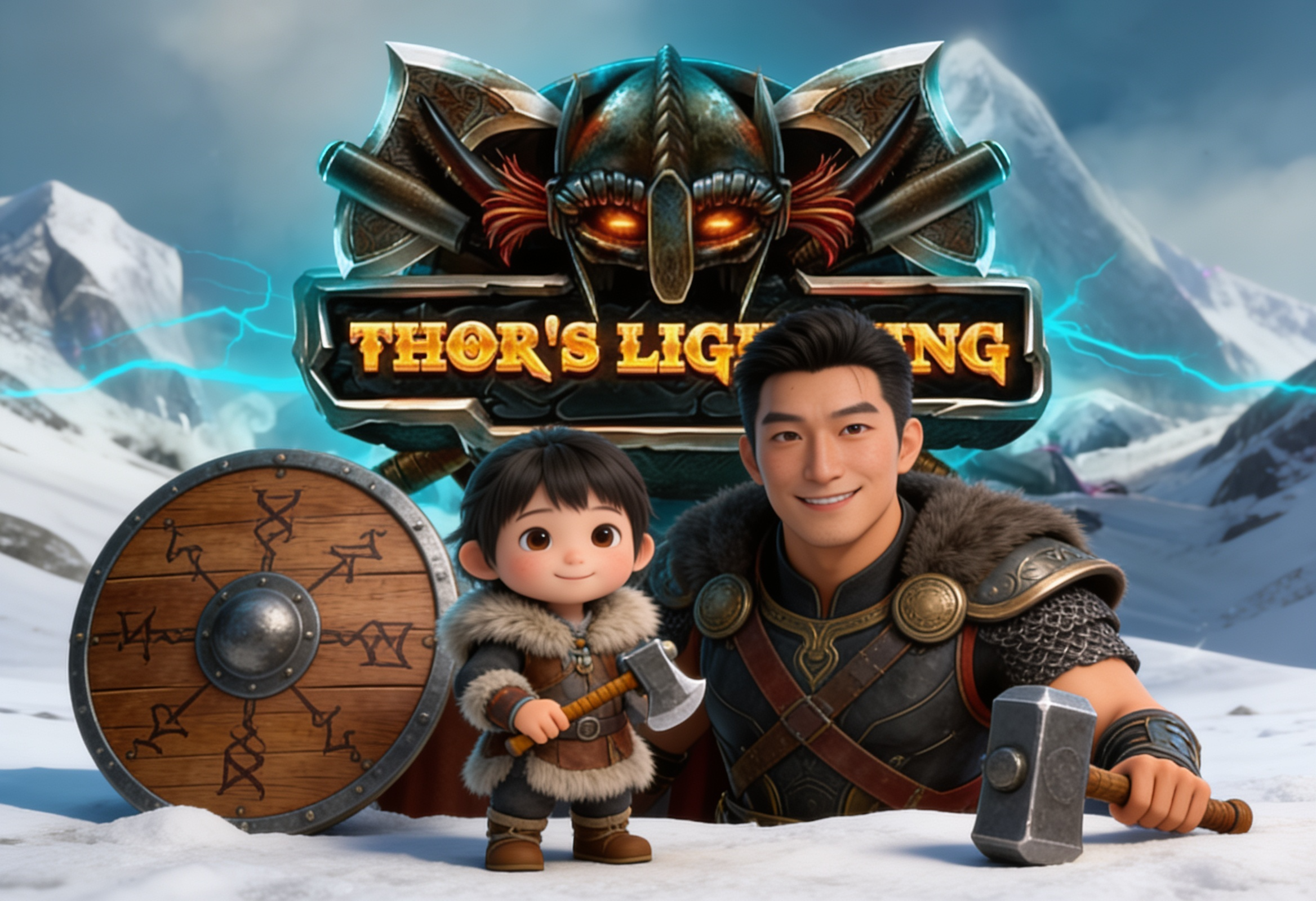 Thor’s Lightning: Petir Dewa Asgard yang Spektakuler di Red Tiger