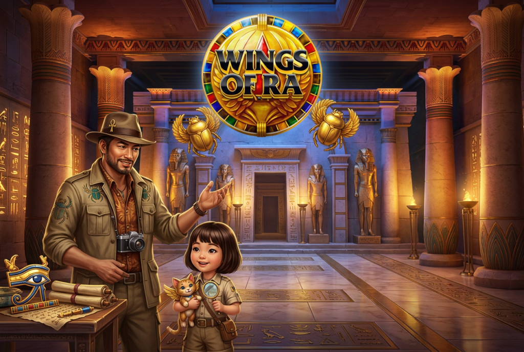 Wings of Ra: Slot Online Mesir Kuno yang Megah dari Red Tiger