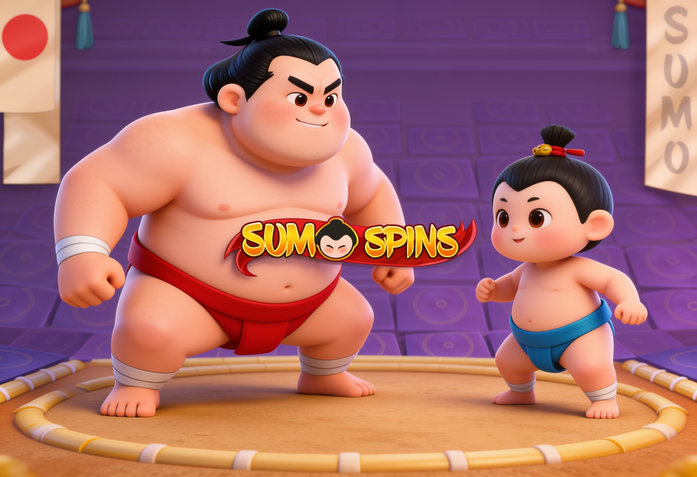 Sumo Spins: Pertarungan Sumo Seru dan Bonus dari Red Tiger