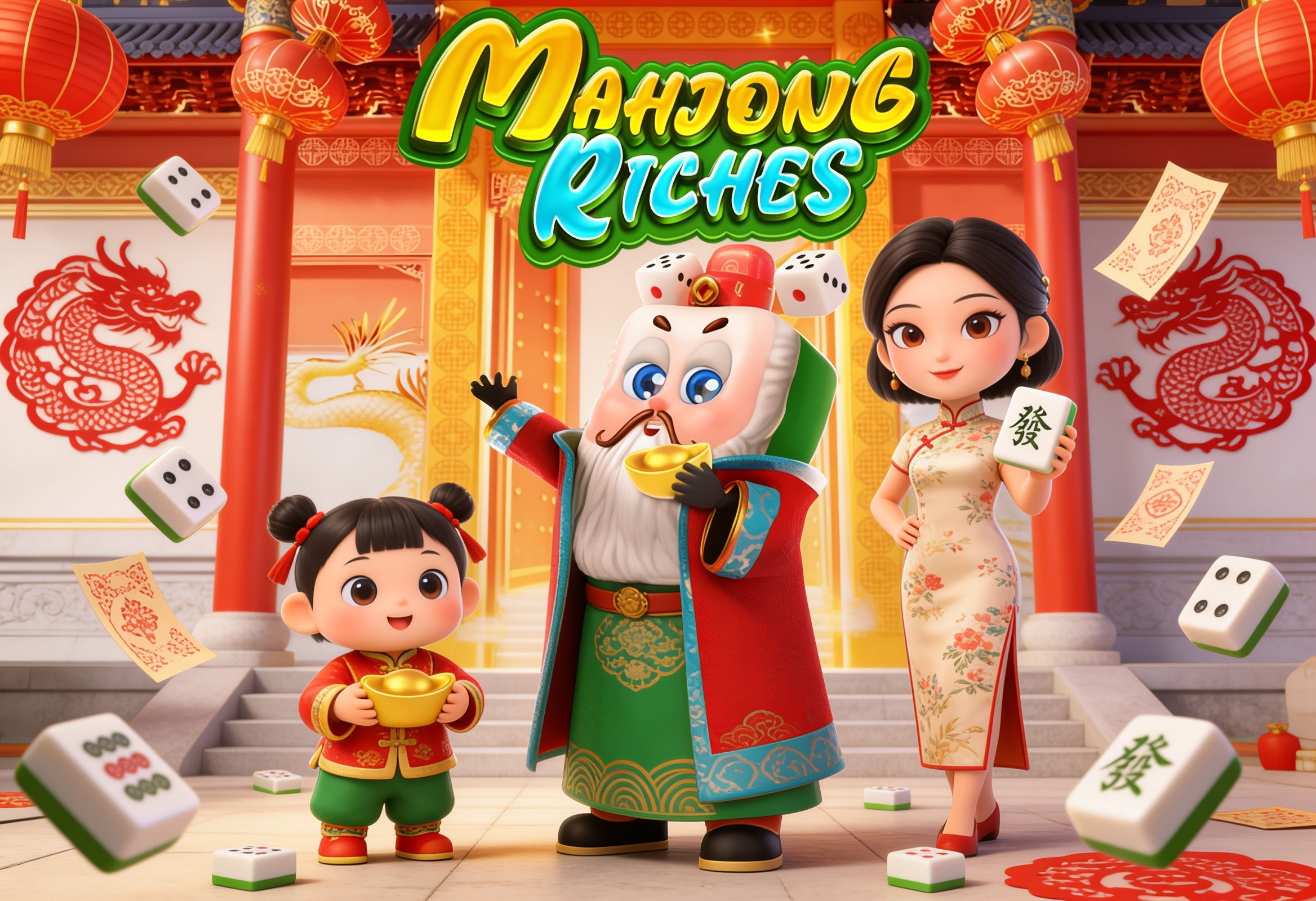 Mahjong Klasik – Retro: Mahjong Riches Slot Online Spadegaming
