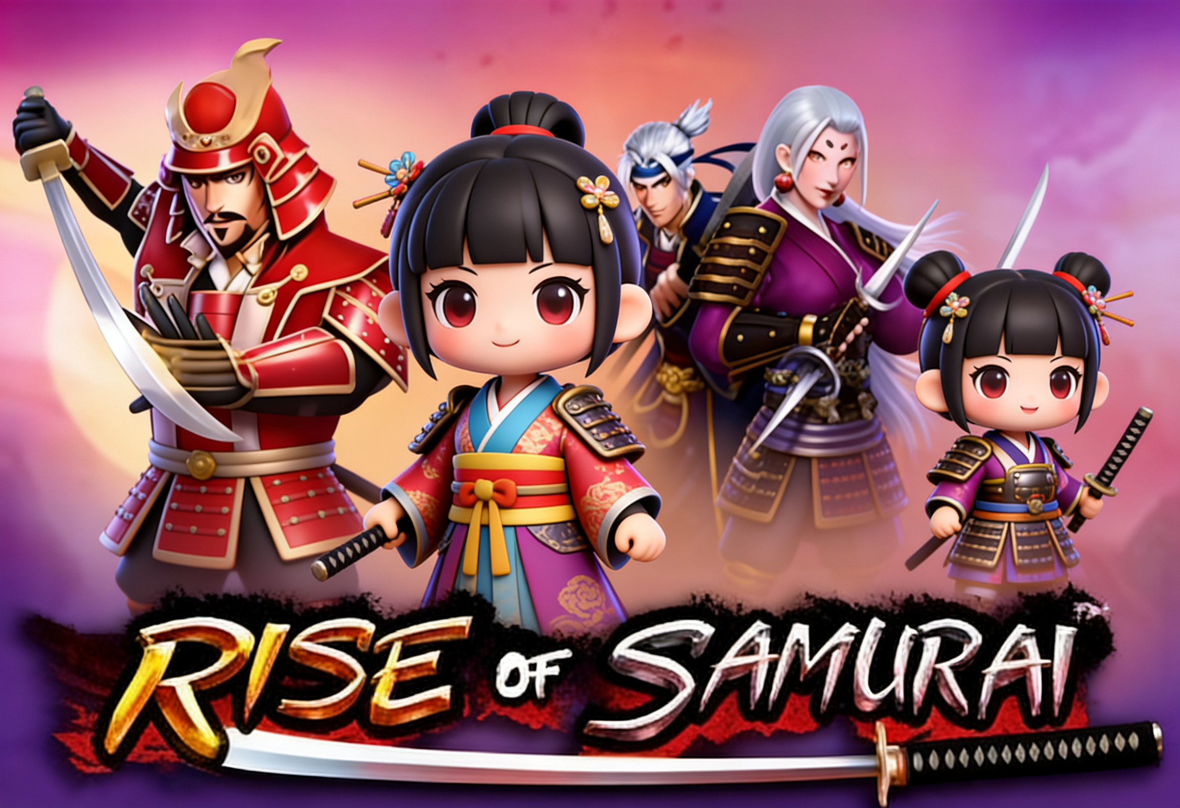 Rise of Samurai: Para Pejuang Jepang dari Pragmatic Play