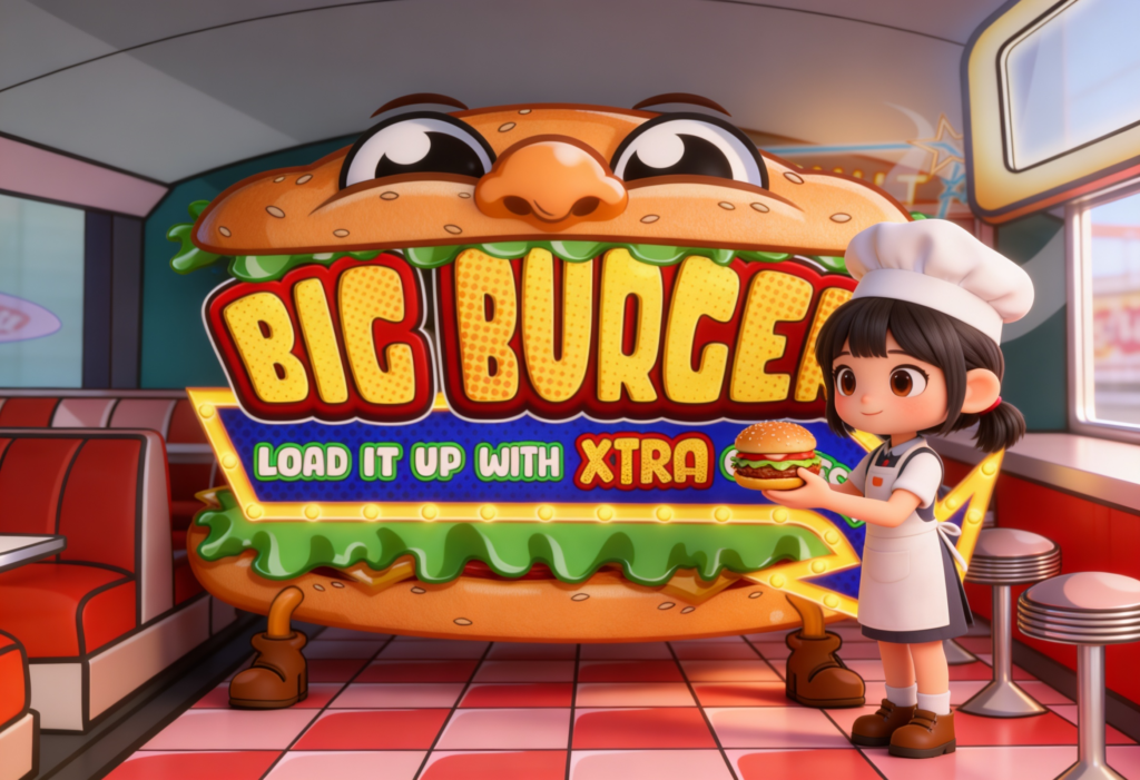 Big Burger Load It Up! Extra Cheese: Slot dari Pragmatic Play