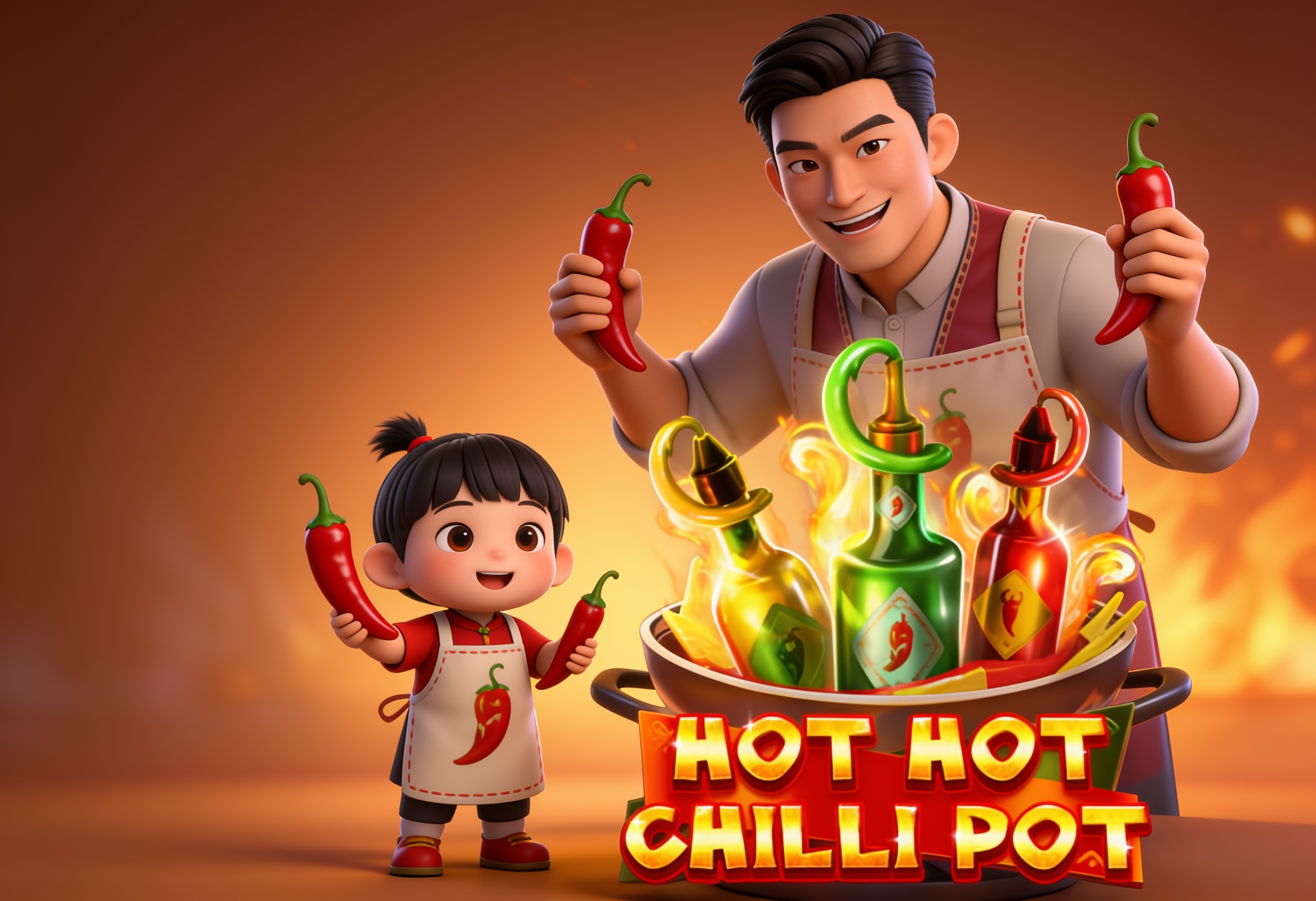 Game Slot Online Hot Hot Chilli Pot di Red Tiger