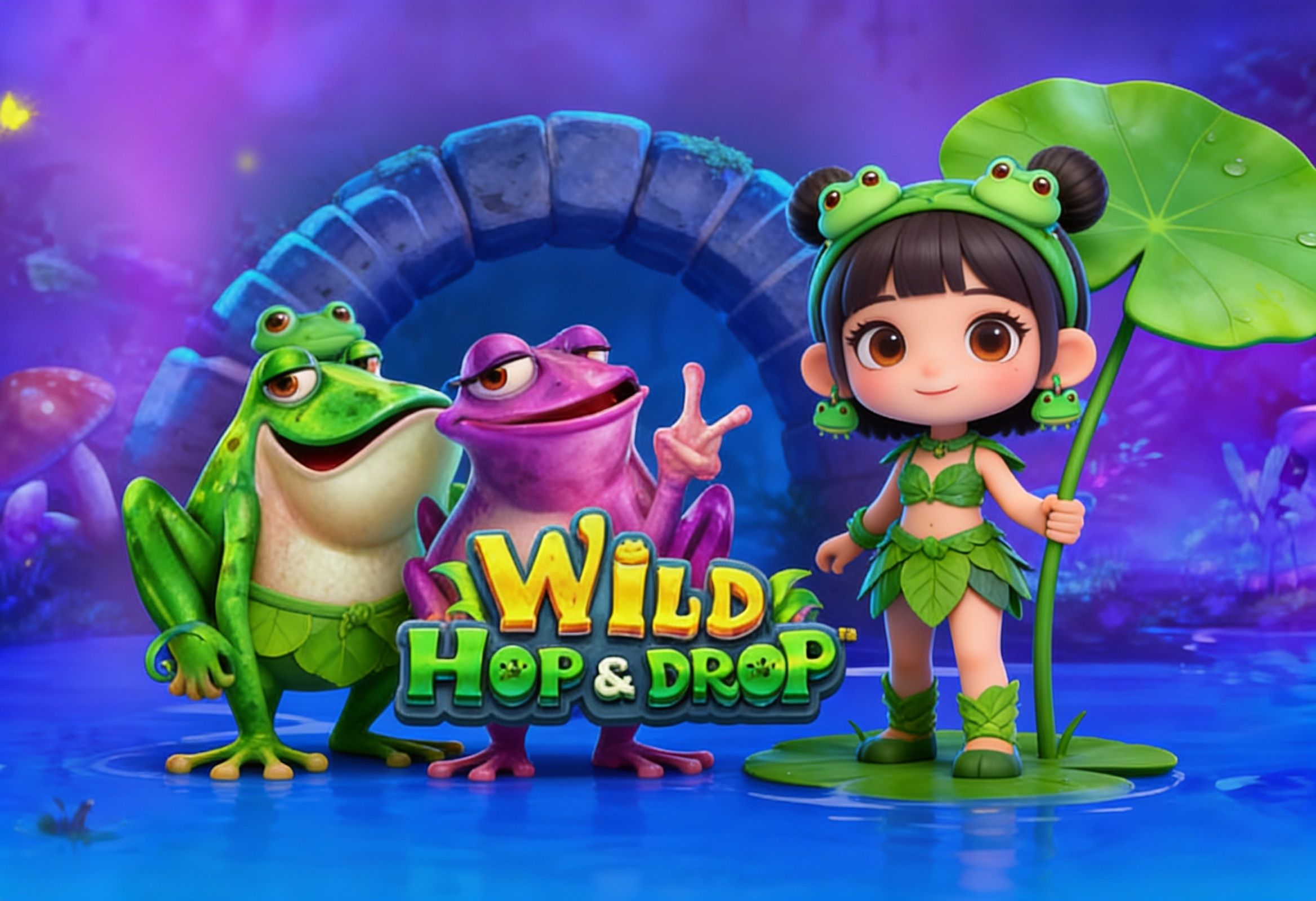 Wild Hop & Drop: Lompatan Katak Kecil dari Pragmatic Play