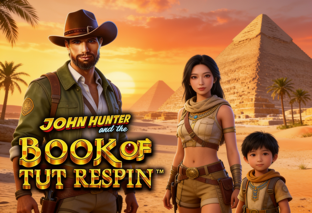 John Hunter and the Book of Tut Respin Slot dari Pragmatic Play