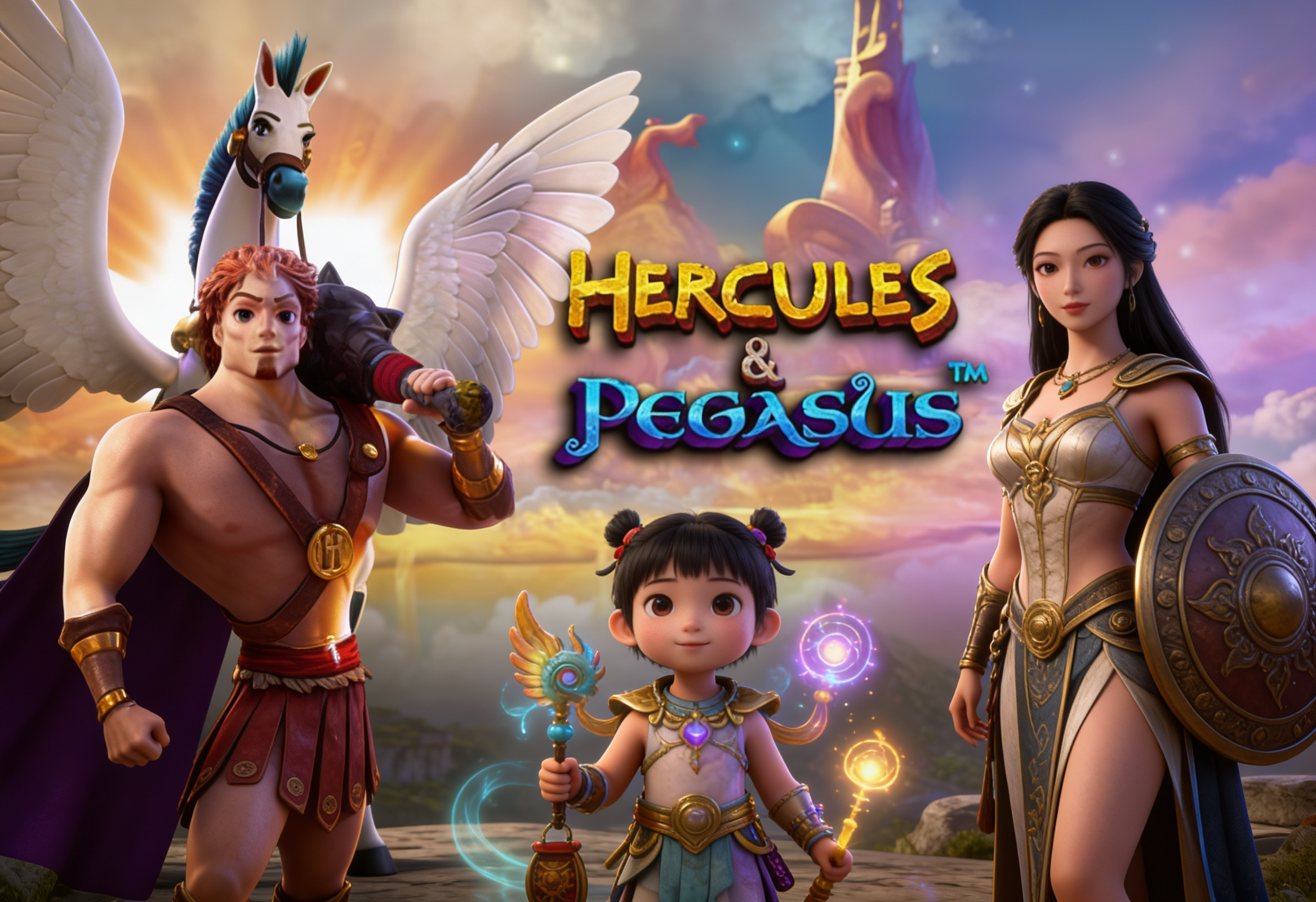 Hercules and Pegasus: Kekuatan dan Sayap dari Pragmatic Play