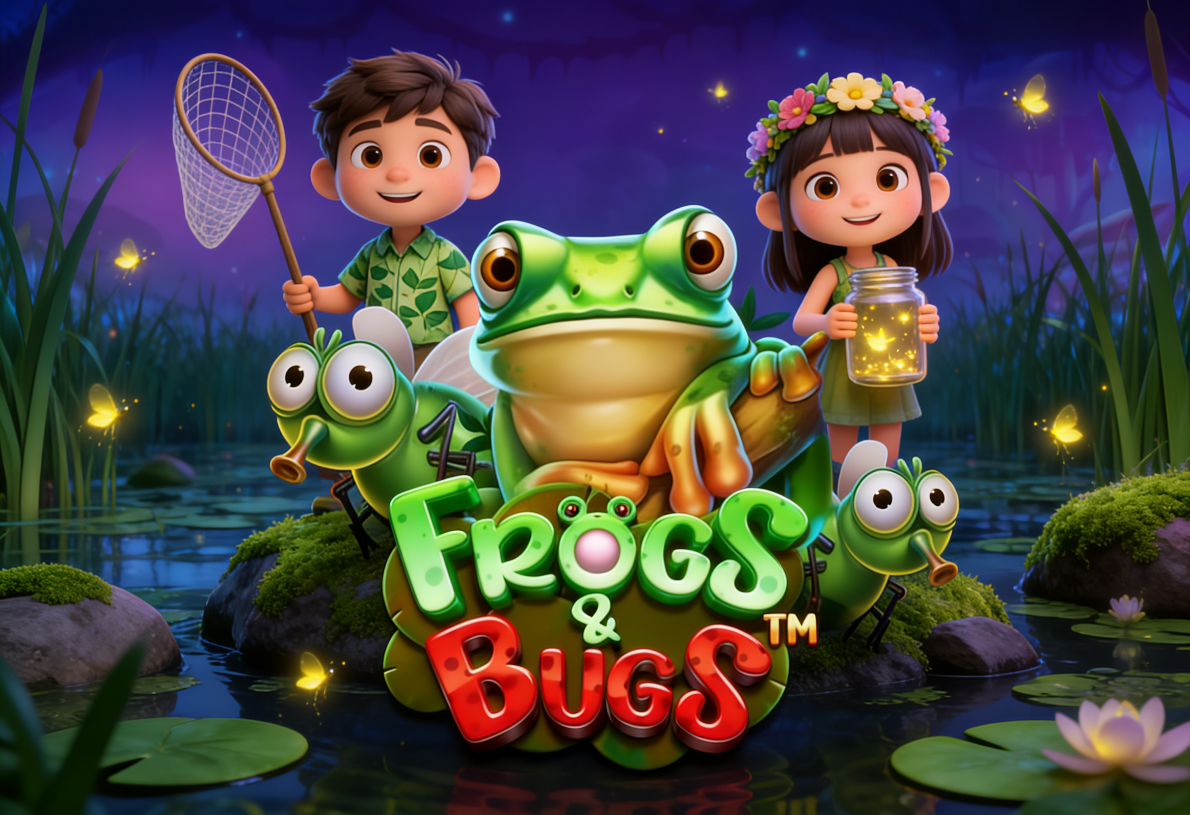 Frogs and Bugs: Serangga di Rawa Ajaib dari Pragmatic Play