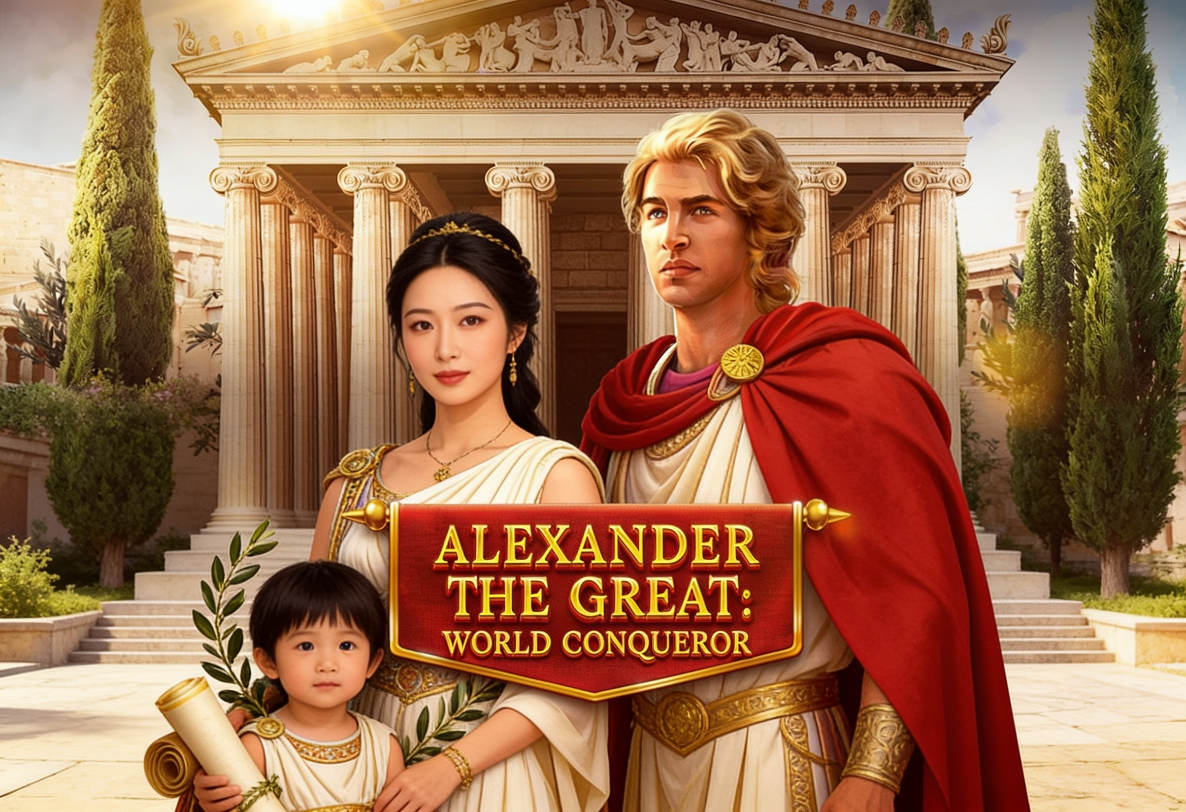 Alexander The Great: World Conqueror Slot Online Red Tiger