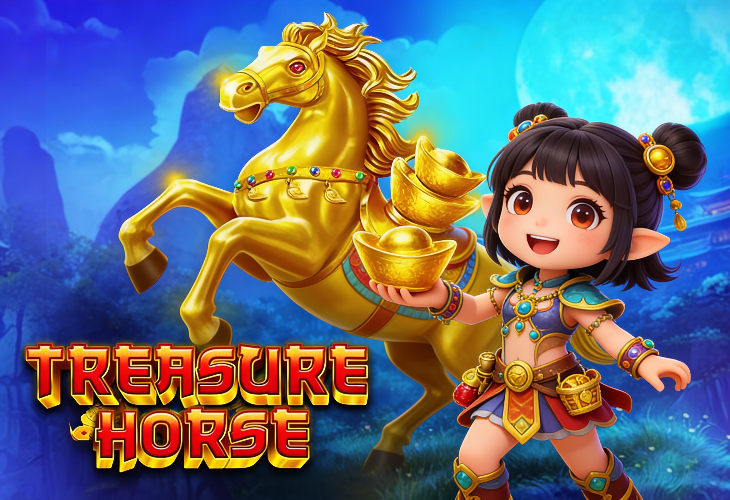 Treasures Horse: Menunggangi kuda Emas dari Pragmatic Play