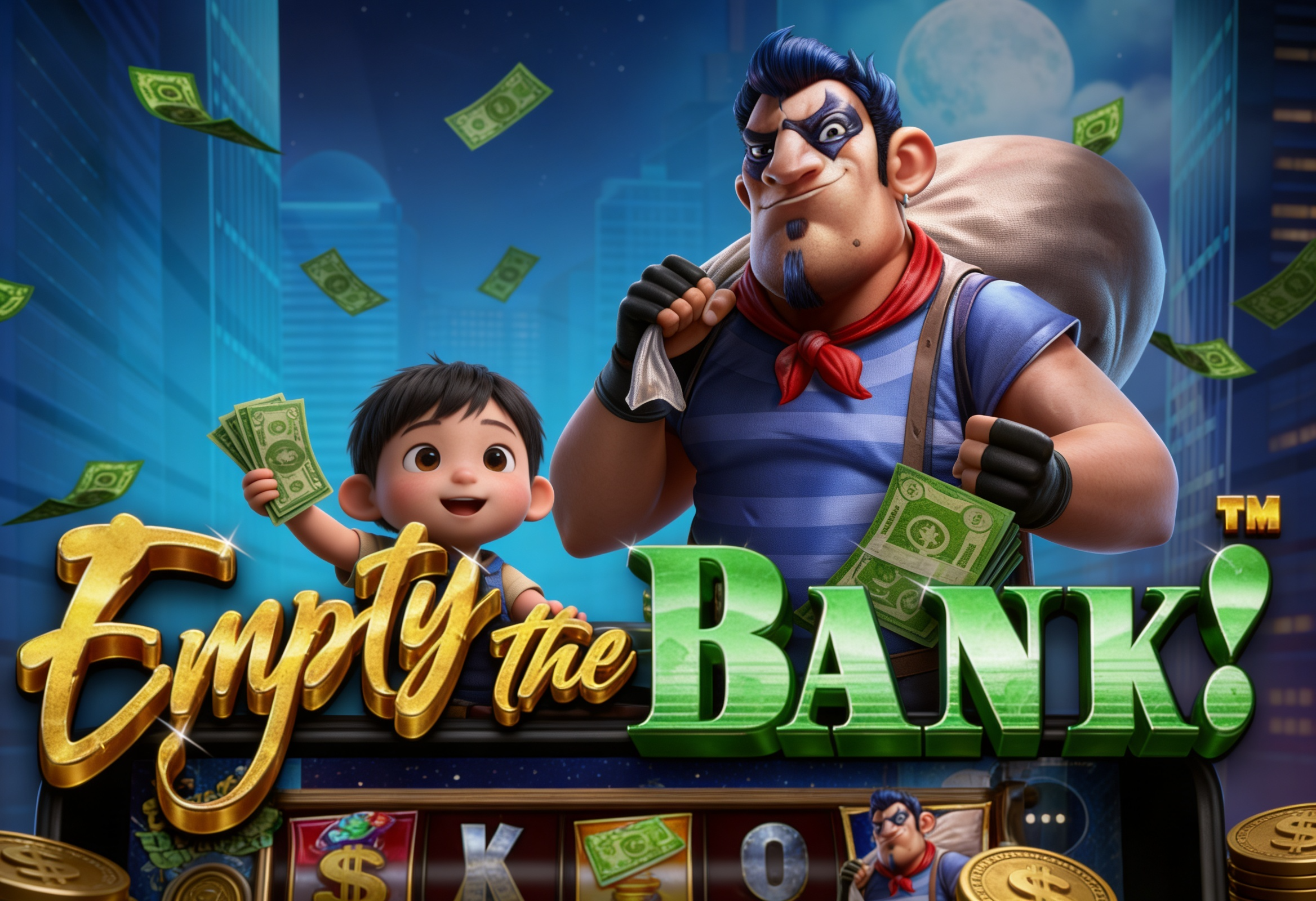 Empty The Bank! – Bertema Perampokan dari Pragmatic Play