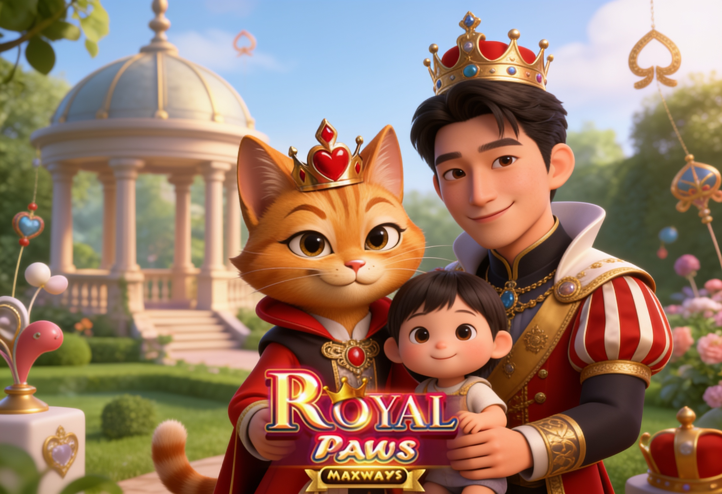Kucing Kerajaan: Royal Paws Maxways: Slot Online Spadegaming
