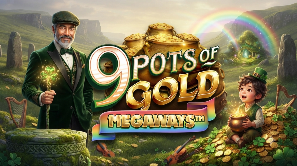 9 Pots Of Gold Megaways Slot Online di Microgaming