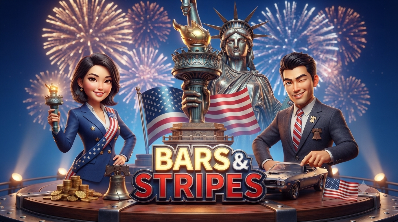 Bars & Stripes: Patriotisme yang Menguntungkan di Microgaming