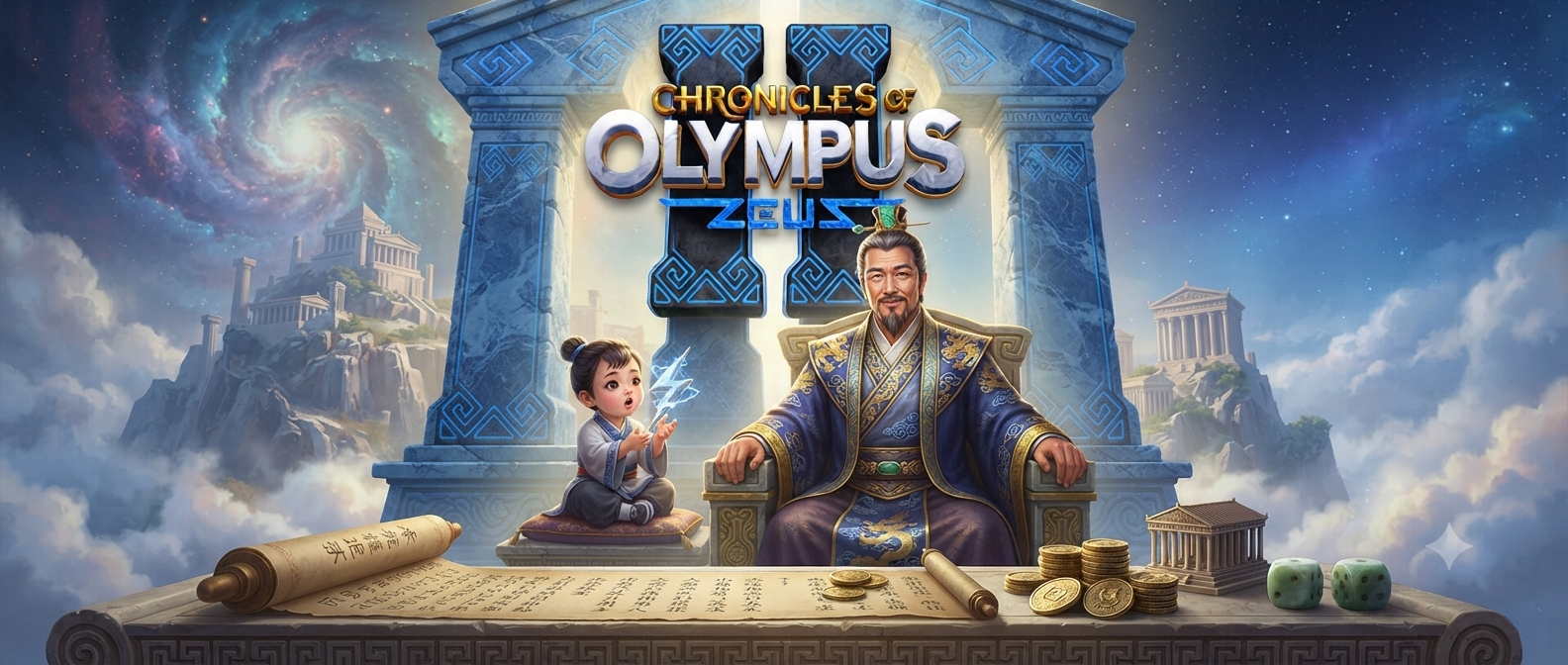 Chronicles of Olympus II: Zeus Slot Online di Microgaming