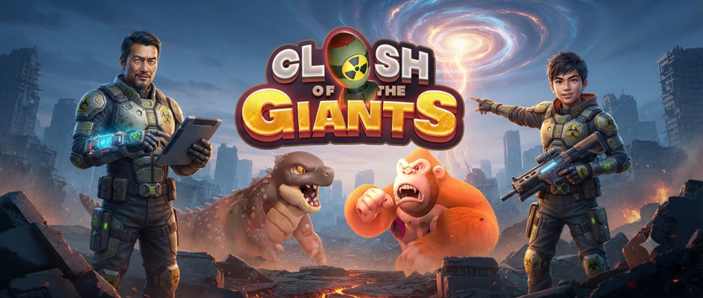 Monster Raksasa – Clash Of The Giants Slot Online Spadegaming