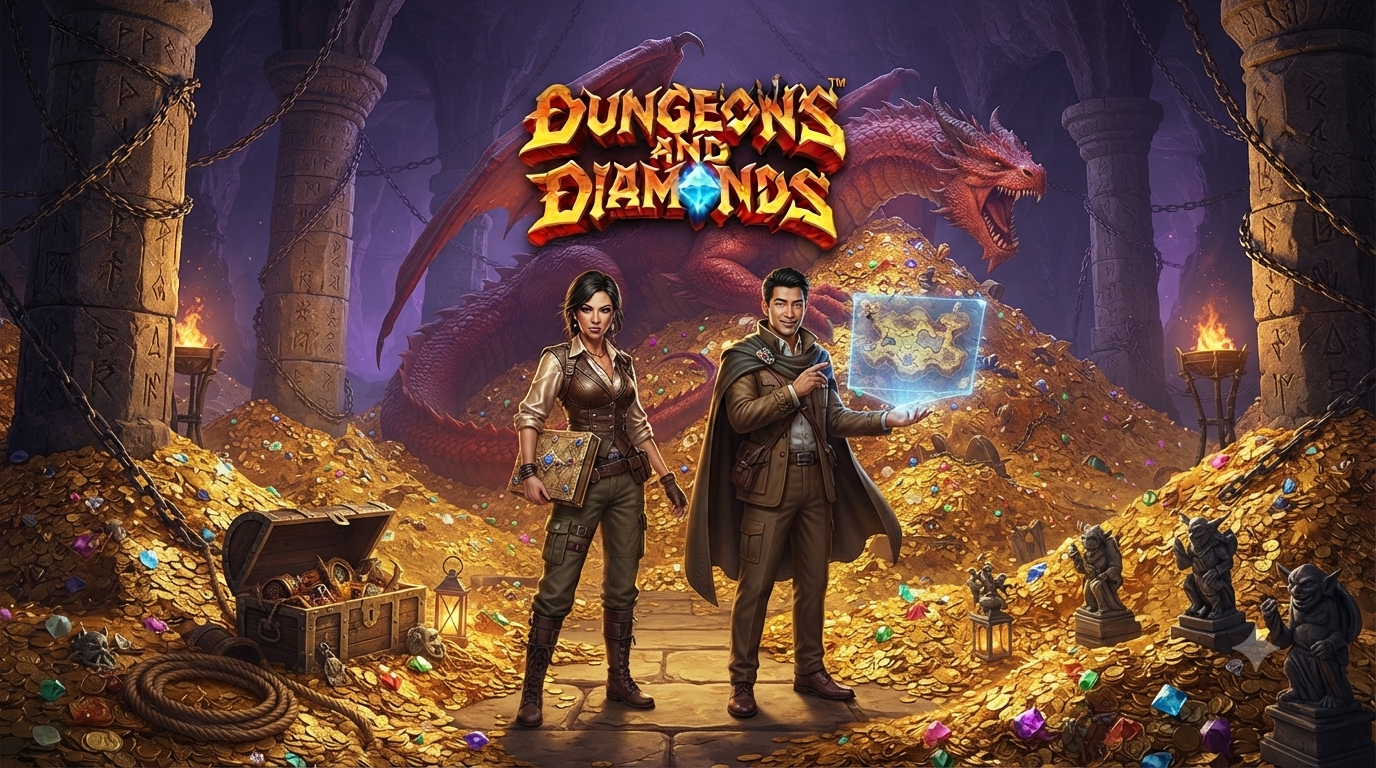 Dungeons And Diamonds: Harta Karun Berkilau di Microgaming