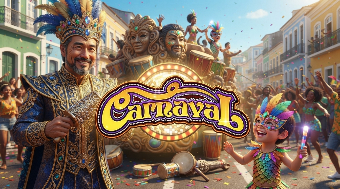 Tema Karnaval Brasil – Carnaval Slot Online di Microgaming