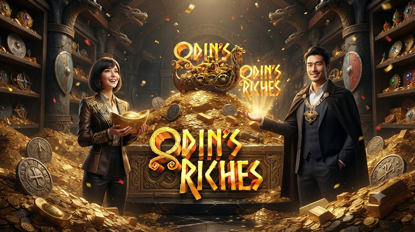 Odin’s Riches: Harta Karun Dewa Nordik dari Microgaming
