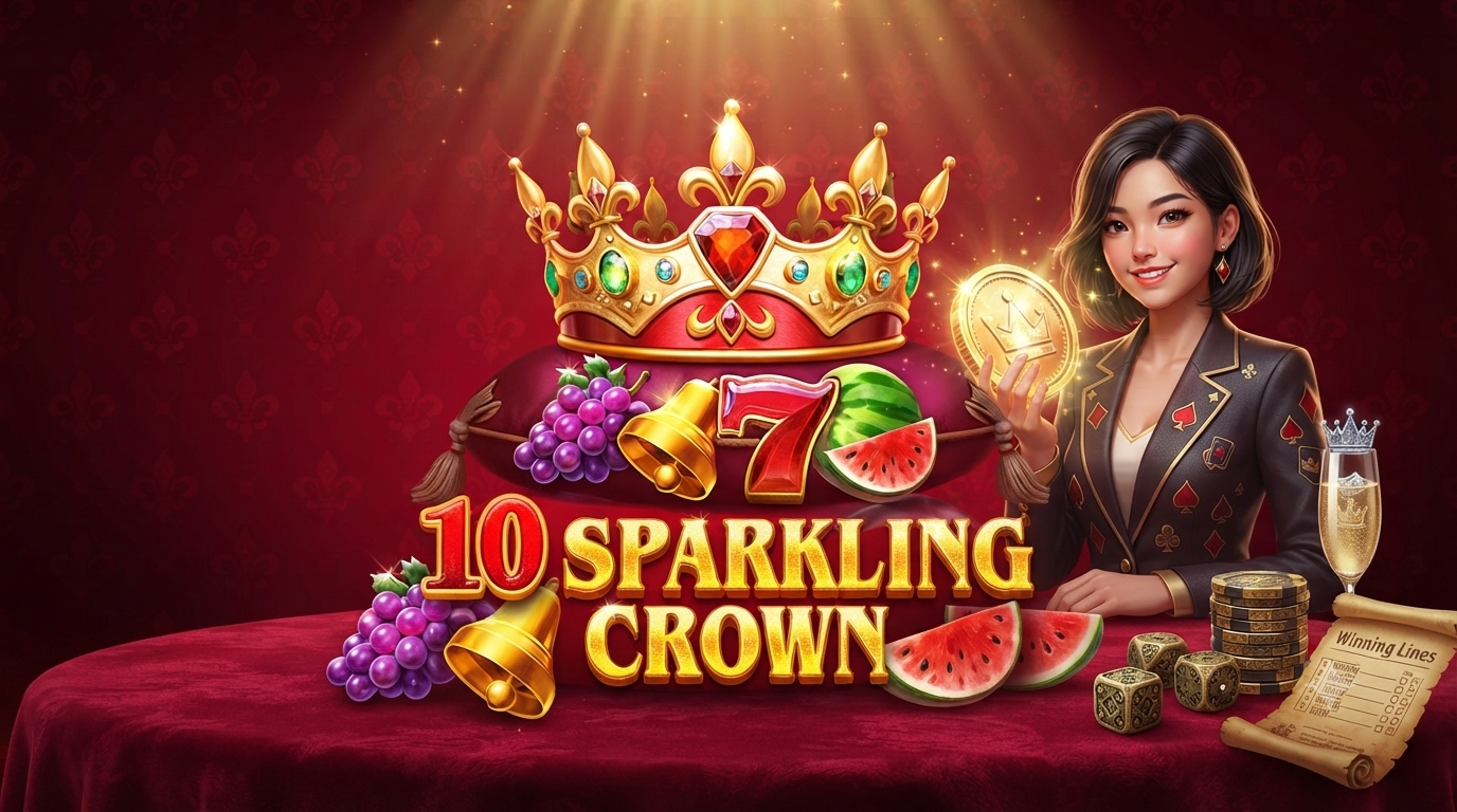 Buah Dan Mahkota – 10 Sparkling Crown: Slot Online JILI Games