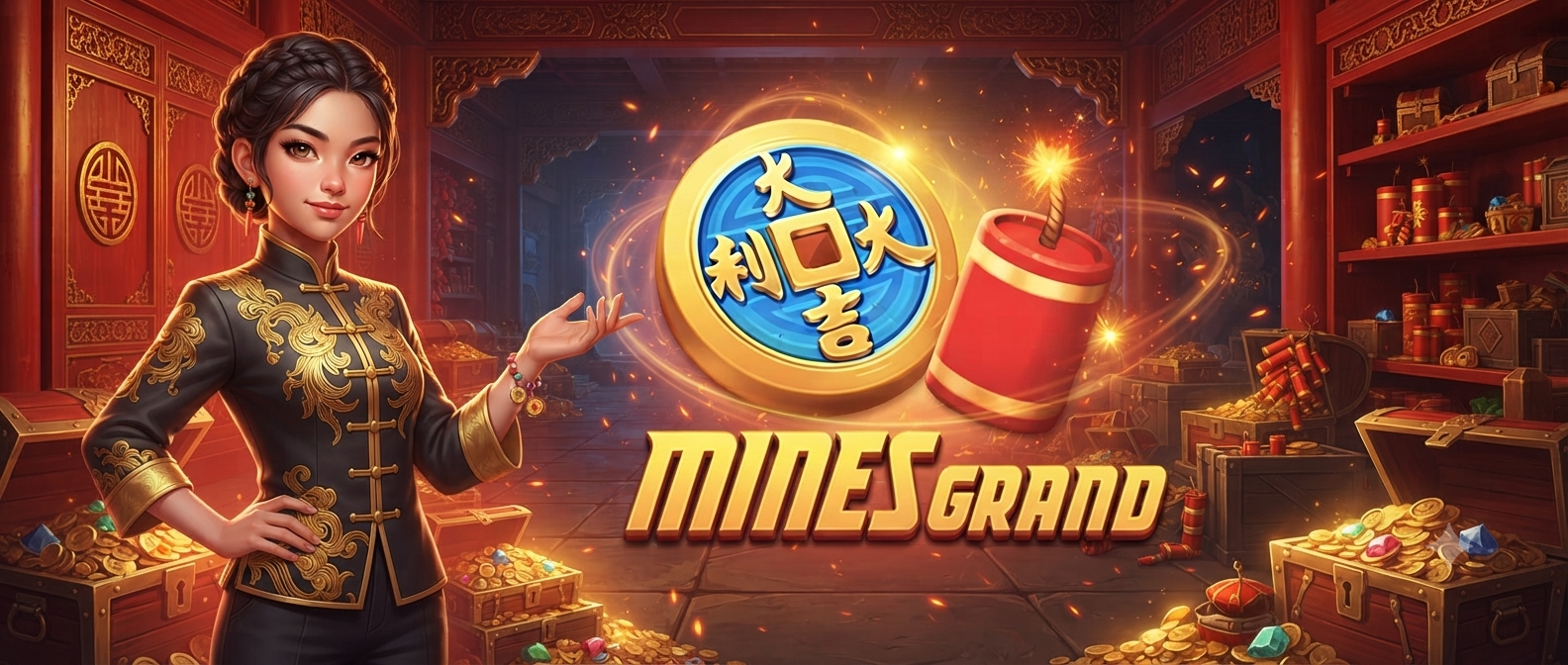 Tema Tambang Harta Karun – Mines Grand: Slot Online JILI Games