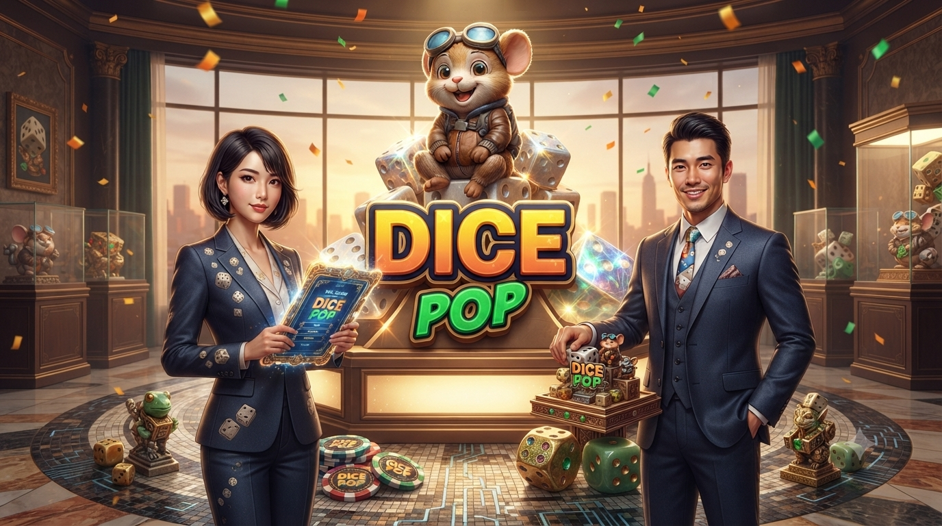 Dice Pop: Lempar Dadu dengan Mekanik Pop dari Microgaming