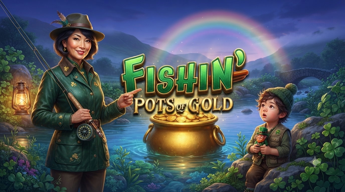 Tema Memancing – Fishin’ Pots Of Gold Slot Online di Microgaming