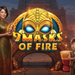 Bertema Tribal – 9 Masks Of Fire Slot Online di Microgaming